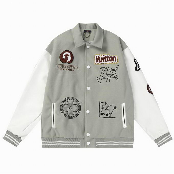 Louis Vuitton Baseball Jacket Mens ID:20230924-78